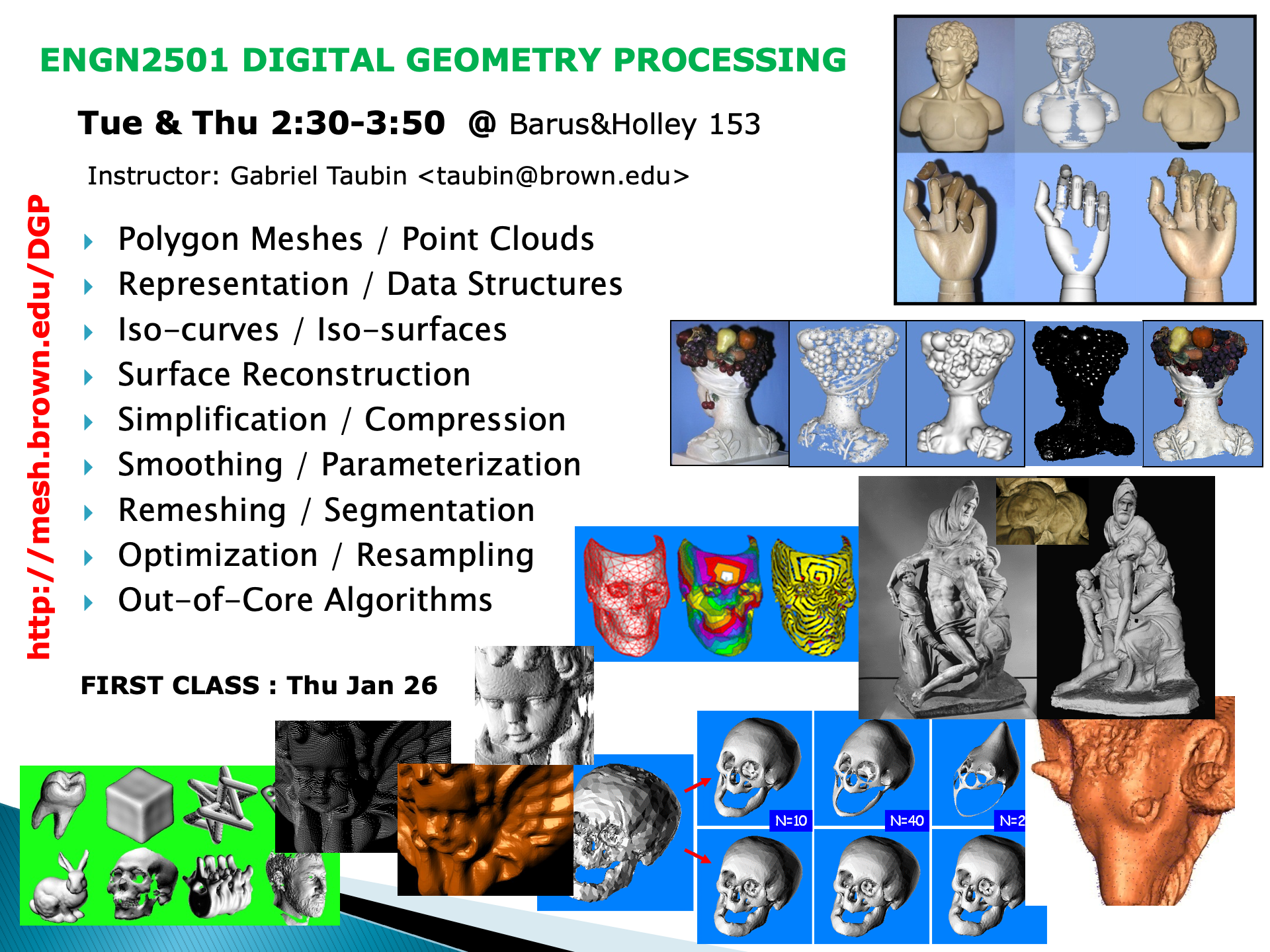 Digital Geometry Processing